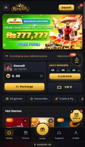 Royal X PKR Game APK Free Pakistani Earning Platform 2