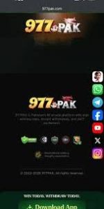 977PAK Game APK Download Earning Platform For Free 3
