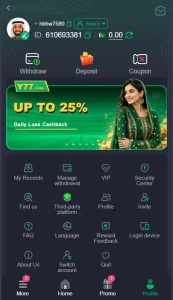 Y77 Game APK Free Download New Pakistani Earning Platform 5