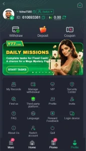 Y77 Game APK Free Download New Pakistani Earning Platform 3