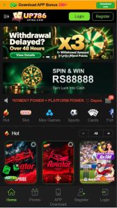 UP786 Game Download APK Best Earning App In Pakistan 1